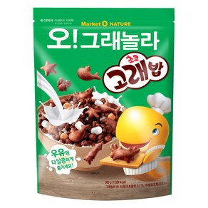 마켓오네이처 오리온 오!그래놀라 초코고래밥, 300g, 1개