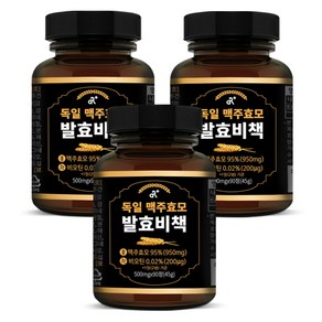 두리농산 독일 맥주효모 발효비책 45g, 90정, 3개