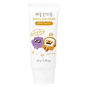 FRANKLIIN 브레드이발소 아기 바를 선크림 SPF45 PA++++, 1개, 50ml