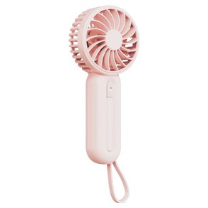 하이온 휴대용 미니 USB 일체형 초소형 손선풍기, H29, 핑크