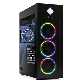 HP 2025 오멘 데스크탑 45L 코어Ulta9 인텔 15세대 지포스 RTX 5090, 블랙, 64GB, 4TB, Fee DOS, GT22-3002KL
