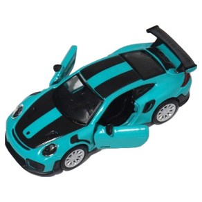 마이스토 1:64 스피드아이콘 포르쉐 911 GT2 RS 미니카 다이캐스트 도어열림, 블루, 1개