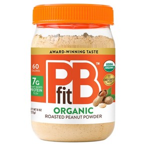 피비핏 오가닉 땅콩버터 파우더, 227g, 1개