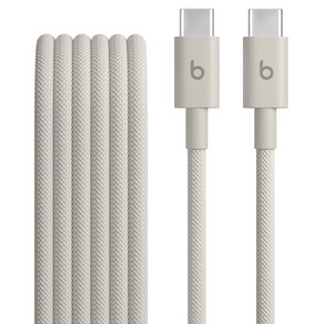 Apple C타입 to C타입 Beats 우븐 케이블, 러시 스톤, 1개, 1.5m