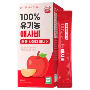 더존건강 배럴헬스 NFC착즙 유기농 애사비 스틱 14p, 1개, 210ml