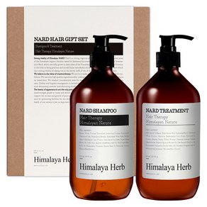 나드 부케가르니 헤어 샴푸 500ml + 트리트먼트 500ml 선물세트, 1세트