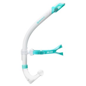 스쿠알로 센터스노클 SE-03, 화이트 + 민트
