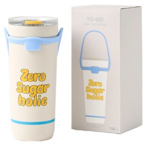 모던하우스 TOGO 제로슈가 스트랩 텀블러, 블루, 1개, 700ml
