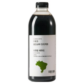 라이크커피 브라질 세하도 더치커피, 1000ml, 1개입, 1개