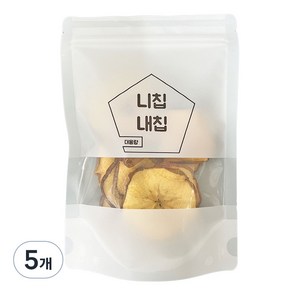 니칩내칩 건조 사과, 40g, 5개