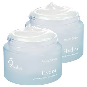 나인위시스 하이드라 앰플 크림, 50ml, 2개