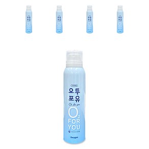 오투포유 휴대용 산소캔 220ml, 5개