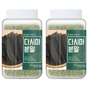 건강스토리 국내산 다시마 가루, 300g, 2개