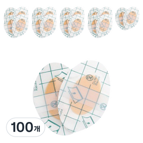 큐지오 물집방지밴드 쿠션, 100개
