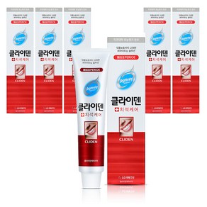 클라이덴 페리오 치석케어 치약, 120g, 6개