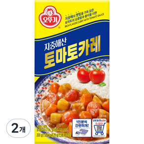 오뚜기 지중해 토마토 카레 고형