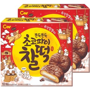 청우 찰떡초코파이 258g, 215g, 2개