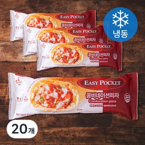 라체나 이지포켓 콤비네이션피자 (냉동), 80g, 1개입, 20개