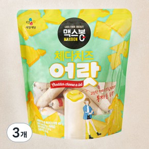 맥스봉 체다치즈어랏 20개입, 400g, 3개