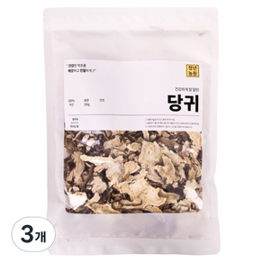 청년농원 건조 당귀, 250g, 3개