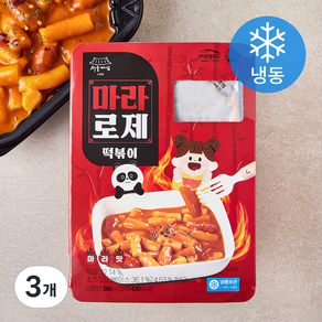 서울마님 마라로제 떡볶이 (냉동), 280g, 3개