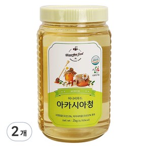 허니비푸드 아카시아청, 2개, 2kg