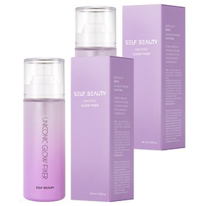 [비건뷰티] 셀프뷰티 유니콘 광채 메이크업 픽서, 100ml, 2개