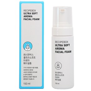 레시피박스 울트라소프트 아로마 페이셜 클렌징 폼, 1개, 150ml