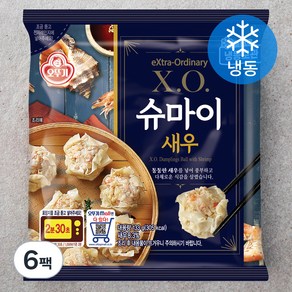 XO 슈마이 새우 만두 (냉동), 133g, 6팩