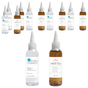 [비건뷰티] 글로우몬스터 카무카무 추출물 100ml + 3Kda 올리고 히알루론산 2% 원액 100ml, 6개