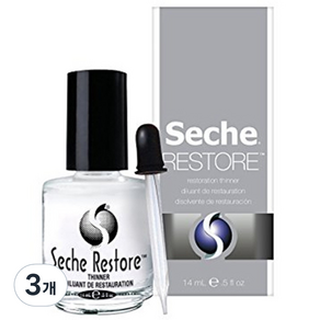 SECHE 리스토어 폴리쉬 띠너 14ml, 3개, 15ml