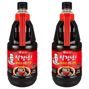 움트리 실장님 잘익은 회 간장, 1.9kg, 2개