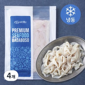 바다보소 손질 오징어링 (냉동), 600g, 4개