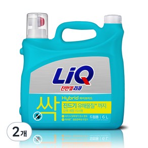 리큐 진한겔 하이브리드 펌프형 드럼용 액체세제 본품