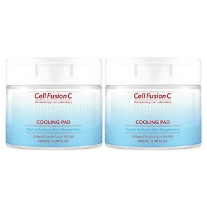 셀퓨전씨 포스트알파 쿨링 필링패드 180ml, 70매입, 2개