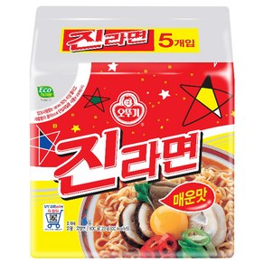 오뚜기 진라면 매운맛 120g