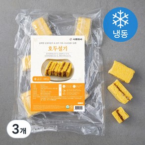 시루조아 발효숙성 단호박호두 설기 (냉동), 480g, 3개