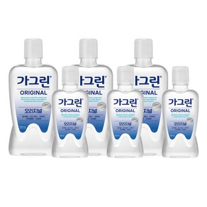 가그린 오리지널 구강세정제 750ml 3p + 250ml 3p