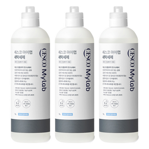 세스코 마이랩 세탁세제, 3개, 1L