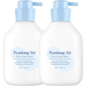 편강율 키즈 앤 베이비 바디워시 베이비파우더향, 590ml, 2개