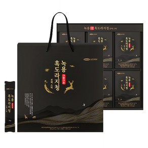 삼진제약 녹용 구증구포 흑도라지청 진액 스틱 + 쇼핑백, 600g, 1개