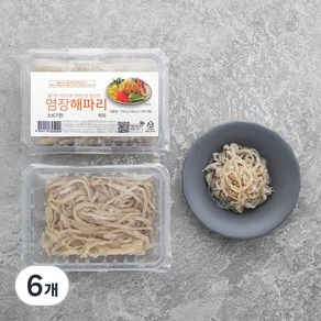 염장 해파리, 350g, 6개