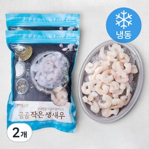 곰곰 작은 생새우(냉동), 600g(94~120미), 2개