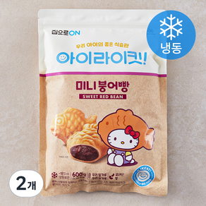 집으로온 아이라이킷 미니 붕어빵 (냉동), 600g, 2개