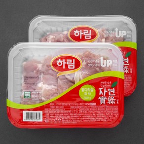 하림 자연실록 무항생제 인증 닭다리살 정육 (냉장)