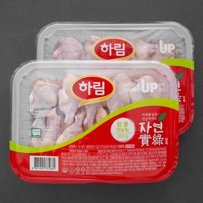 하림 자연실록 무항생제 인증 닭봉 윗날개 (냉장)