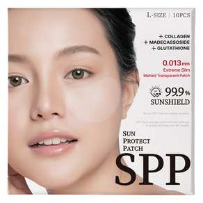 패트치 SPP 무광 투명썬패치 10매입 L, 1개
