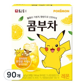 담터 포켓몬 콤부차 레몬, 5g, 30개입, 3개