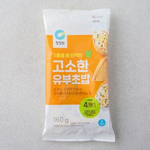 청정원 고소한 유부초밥, 160g, 1개