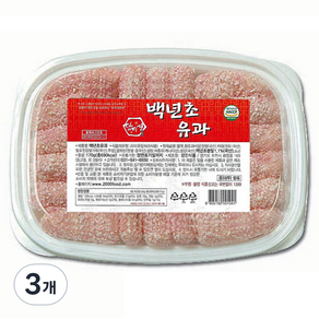 담미정 백년초 유과, 170g, 3개